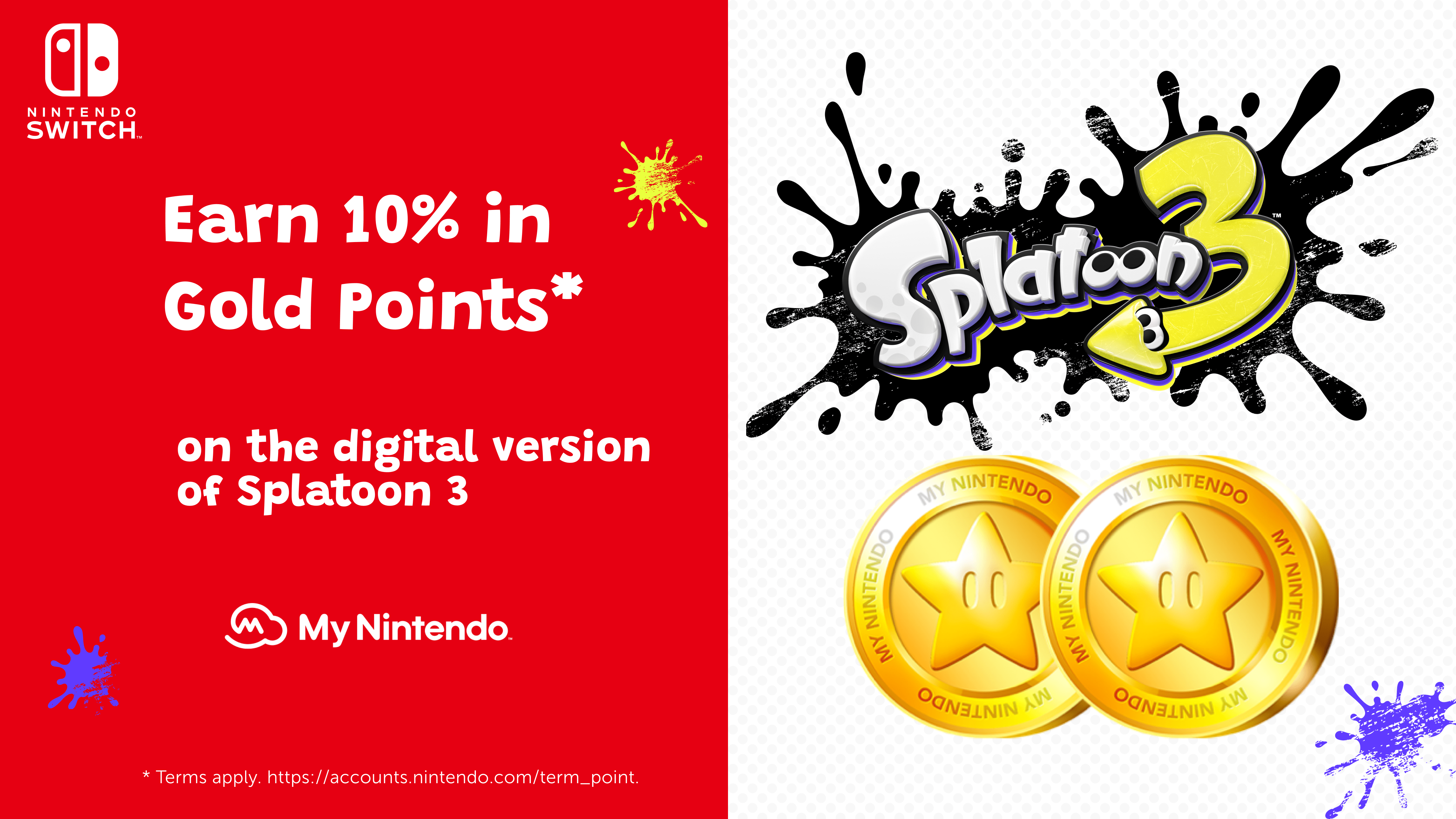 Enter the My Nintendo Splatoon 3 sweepstakes! - News - Nintendo ...