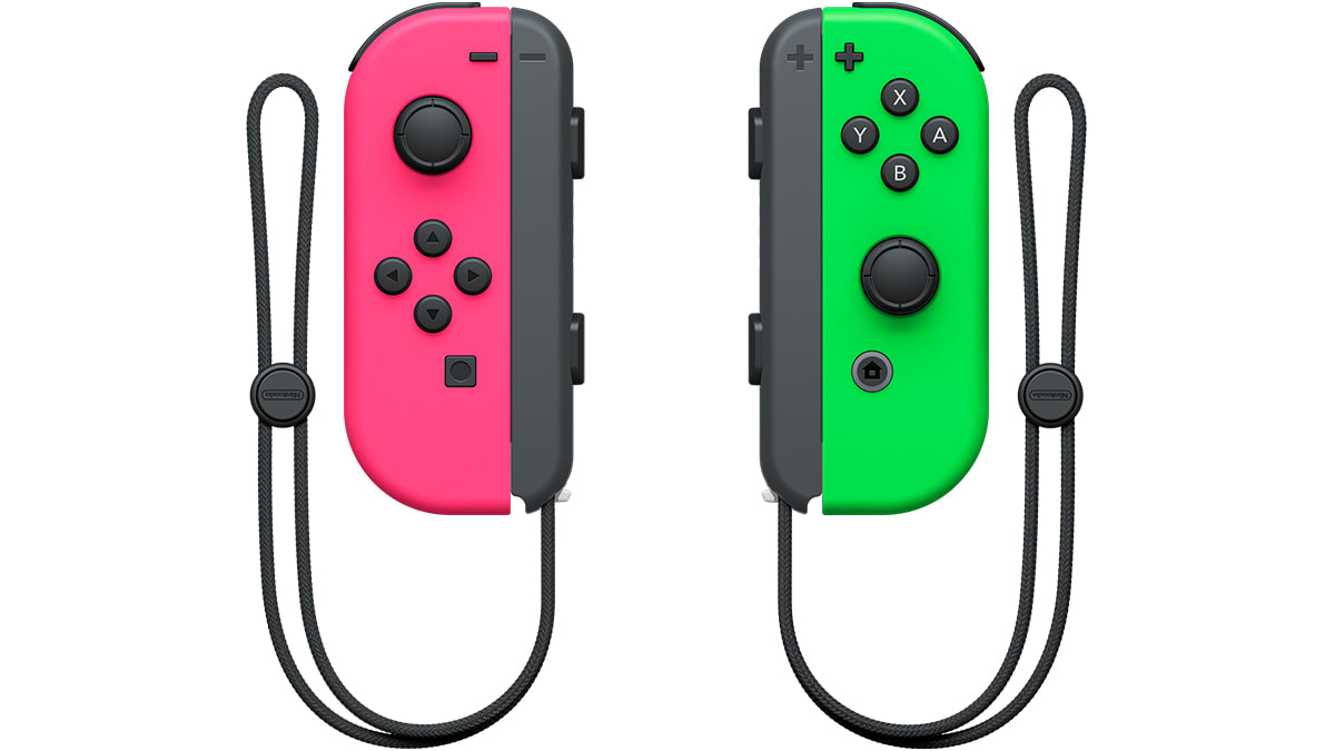 Joy-Con™ (L)/(R) Neon Pink/Neon Green - Nintendo Official Site for 