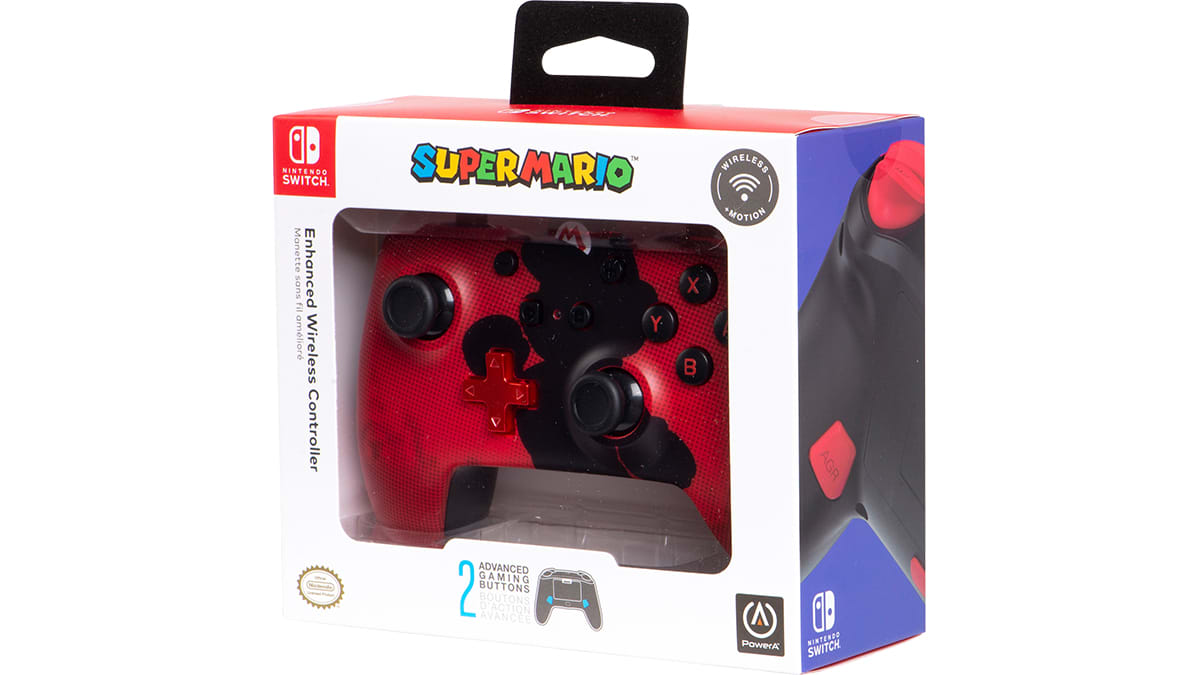 Enhanced Wireless Controller – Mario Silhouette