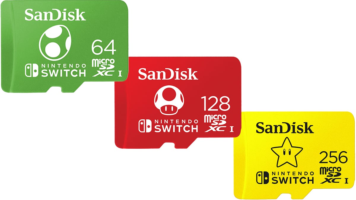 microSDXC™ Cards for Nintendo Switch™