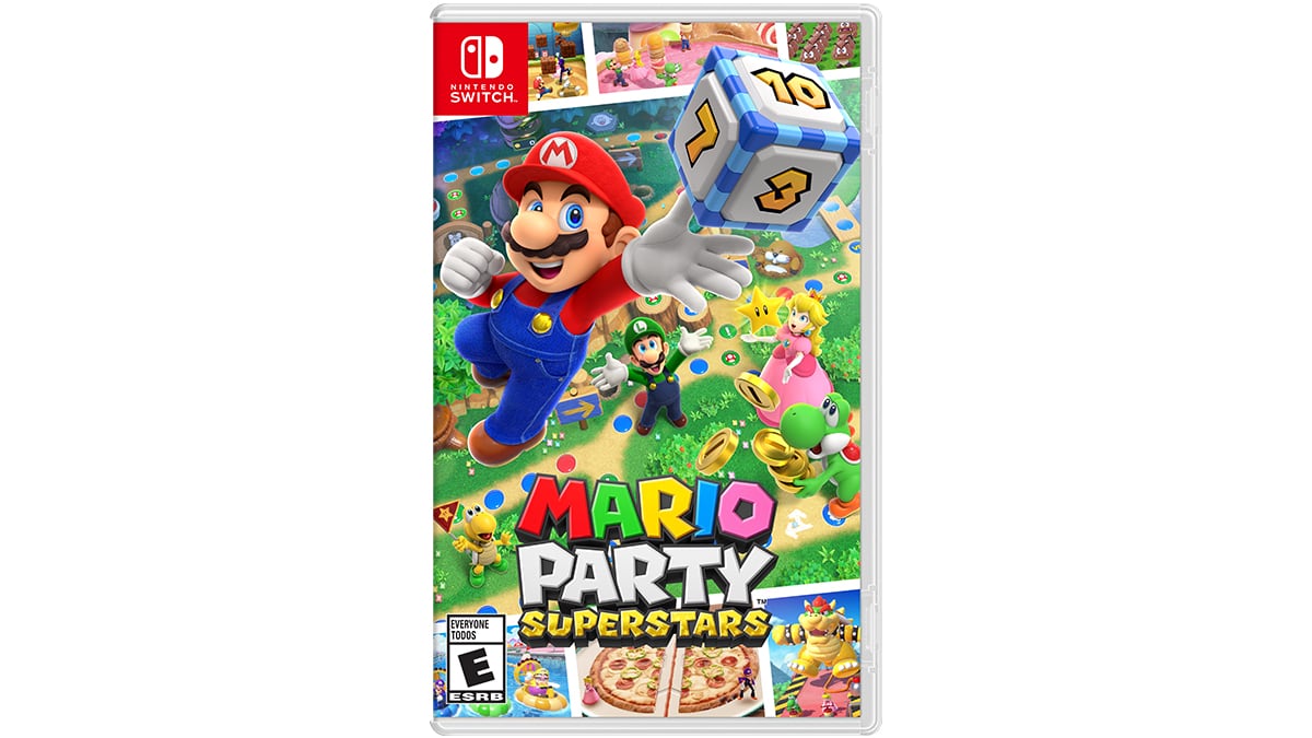 Jeu Mario Party Superstars - Pour Nintendo Switch - Jeu De Société Multijoueur Avec Mini-jeux Classiques