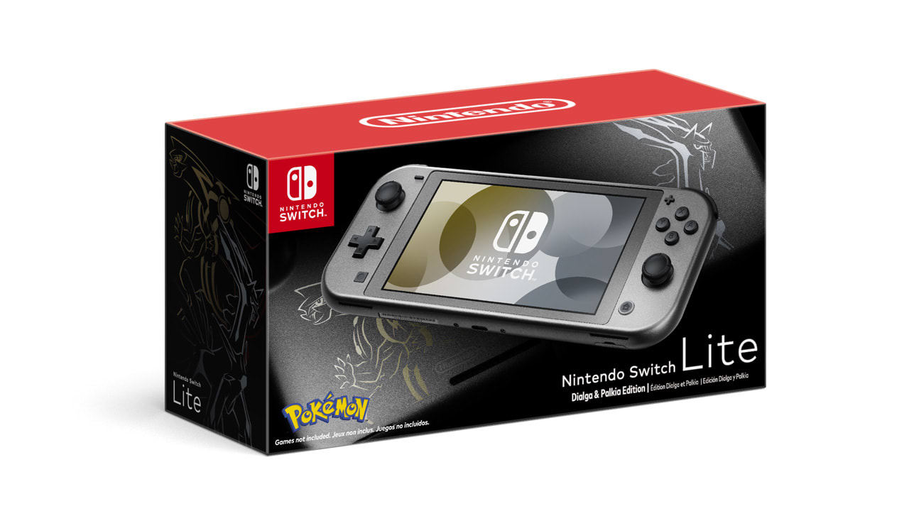 Nintendo Switch Lite Dialga & Palkia Edition - Nintendo Official