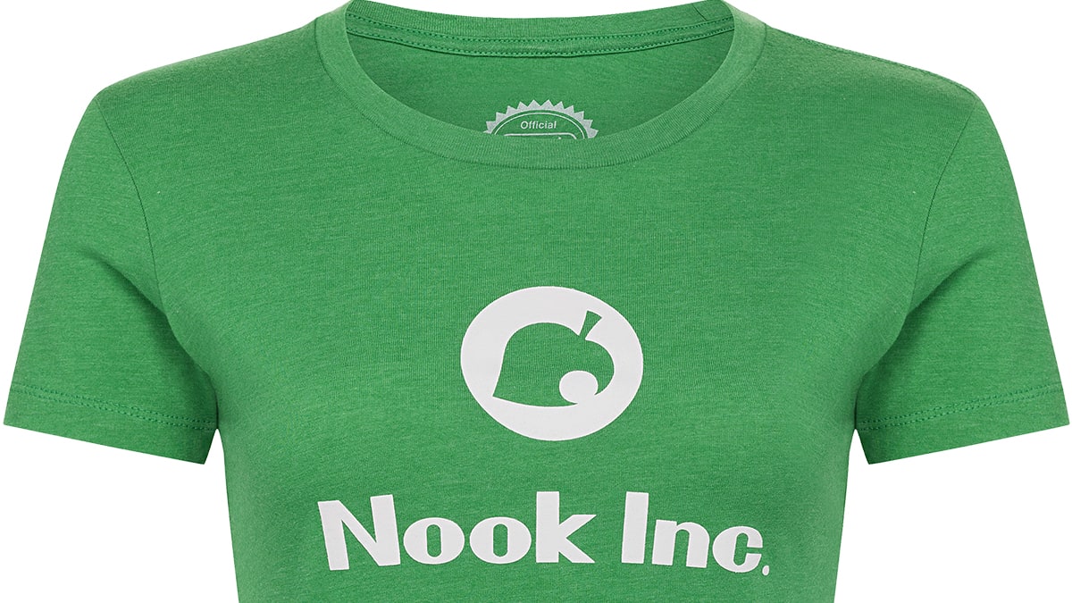 T-Shirt Animal Crossing™ - feuille Nook Inc. - M (coupe femme)