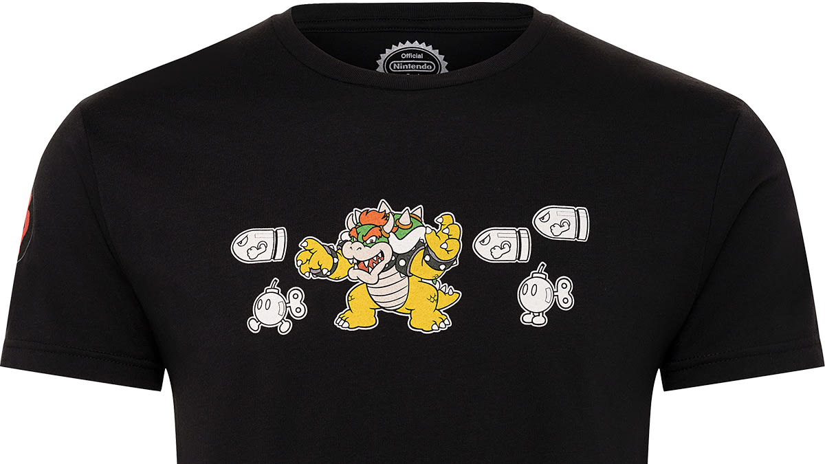 Collection royaume Champignon – T-shirt Bowser™ et les vilains - M