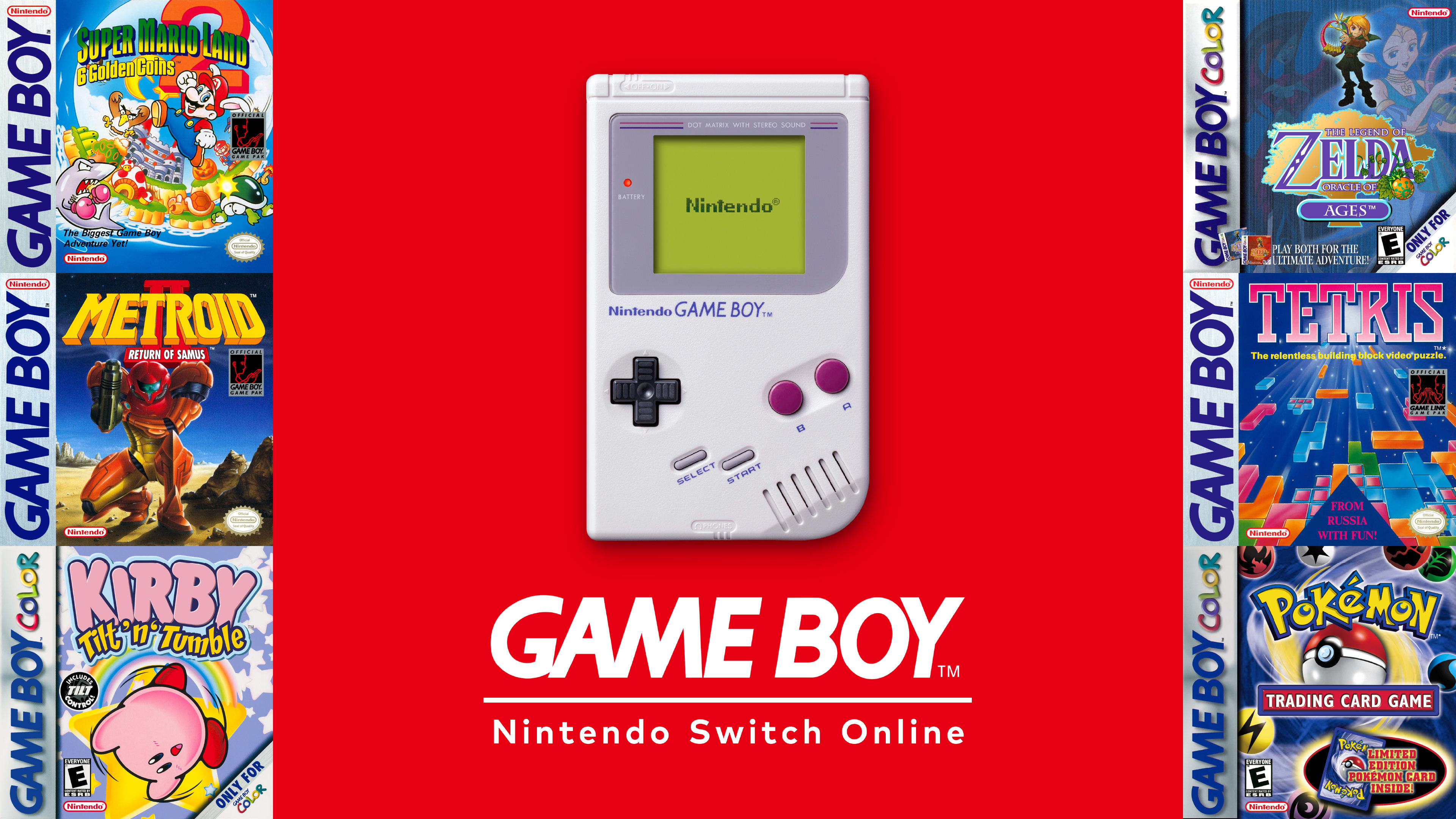 Game Boy image with  Game Boy - Nintendo Switch Online logo