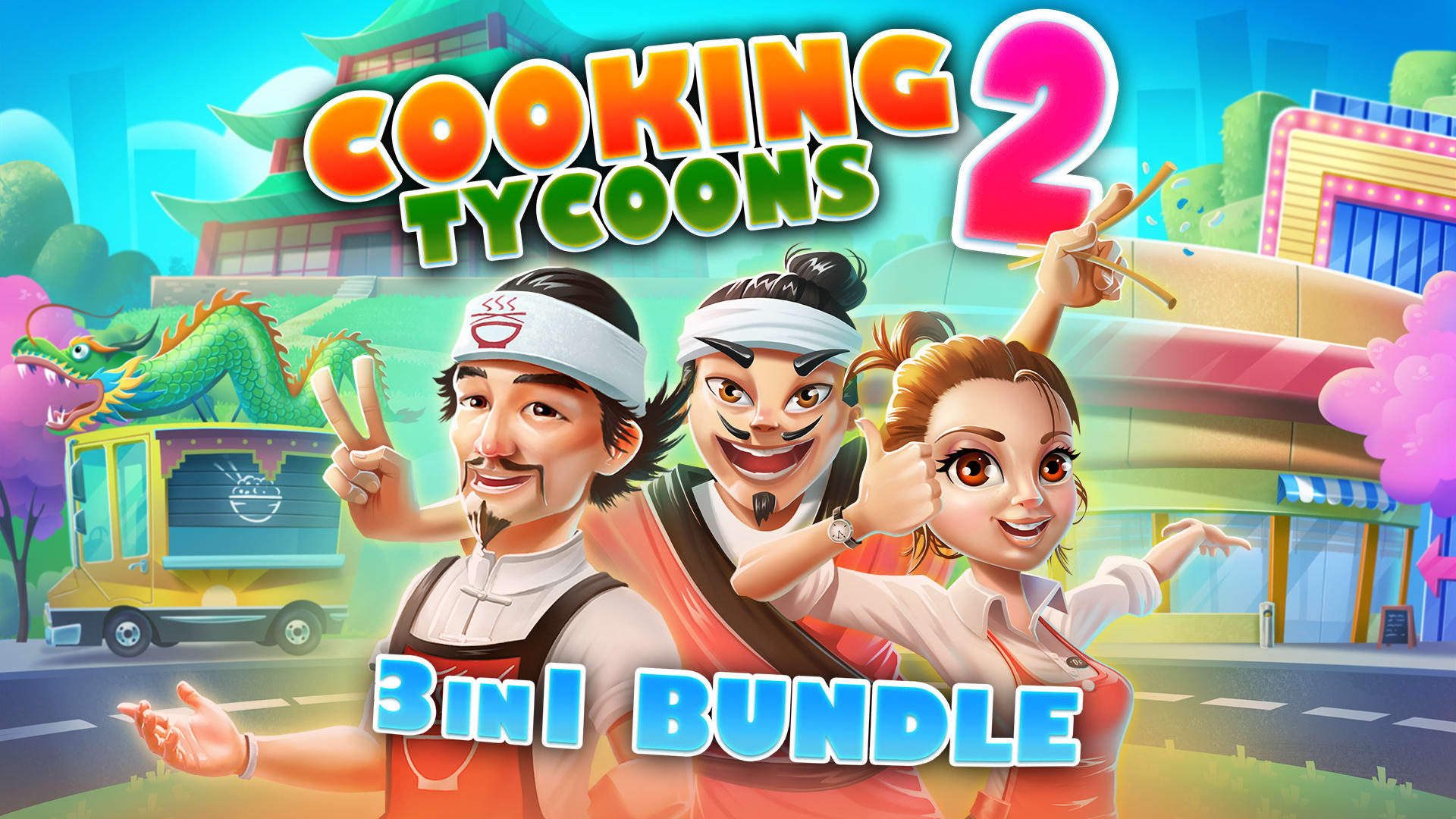 Cooking Tycoons 2 - 3 in 1 Bundle
