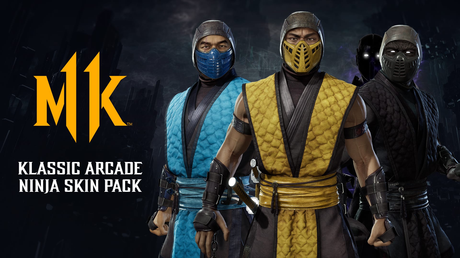 Klassic Arcade Ninja Skin Pack 1