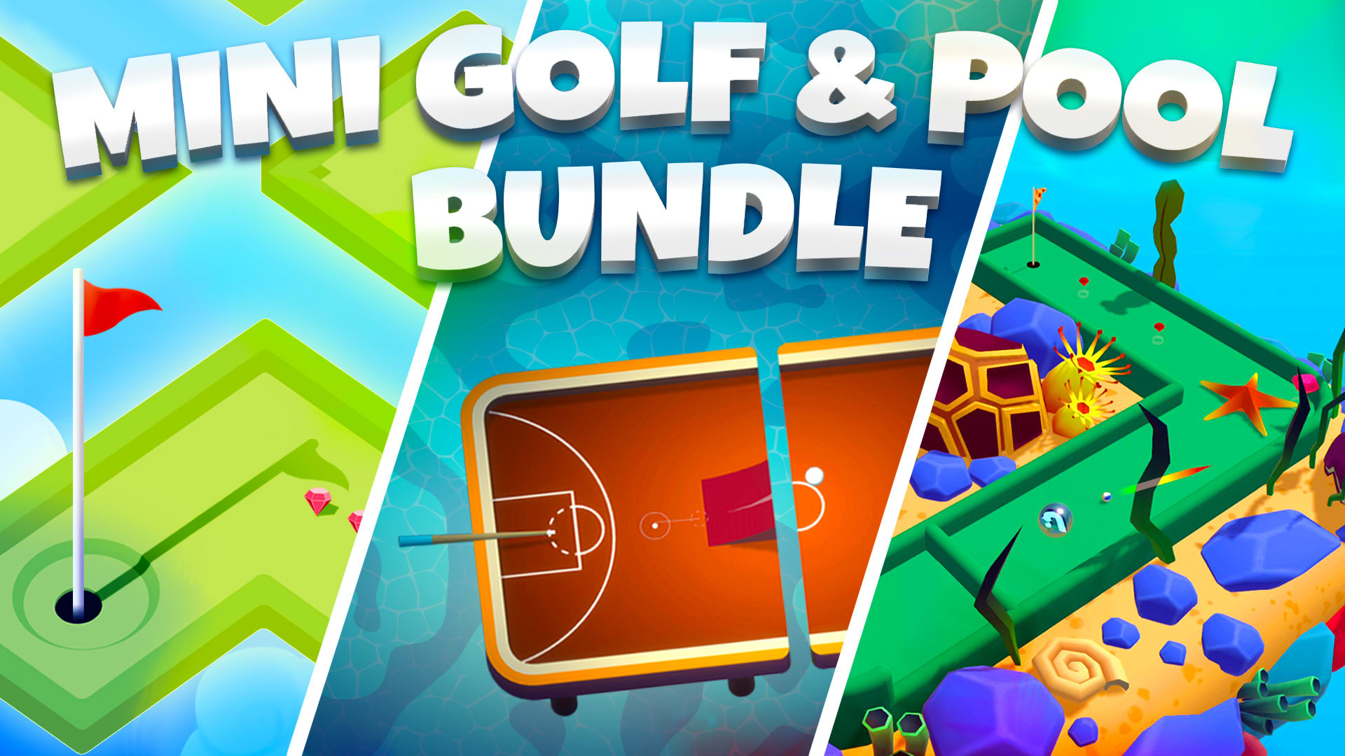 Mini Golf & Pool Bundle