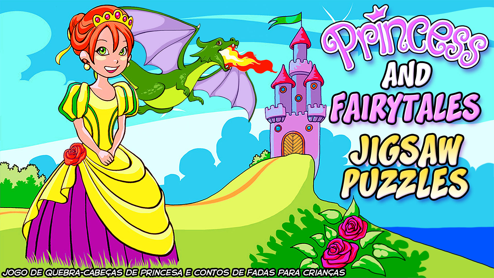Princess and Fairytales Jigsaw Puzzles - Puzzle Game for Kids