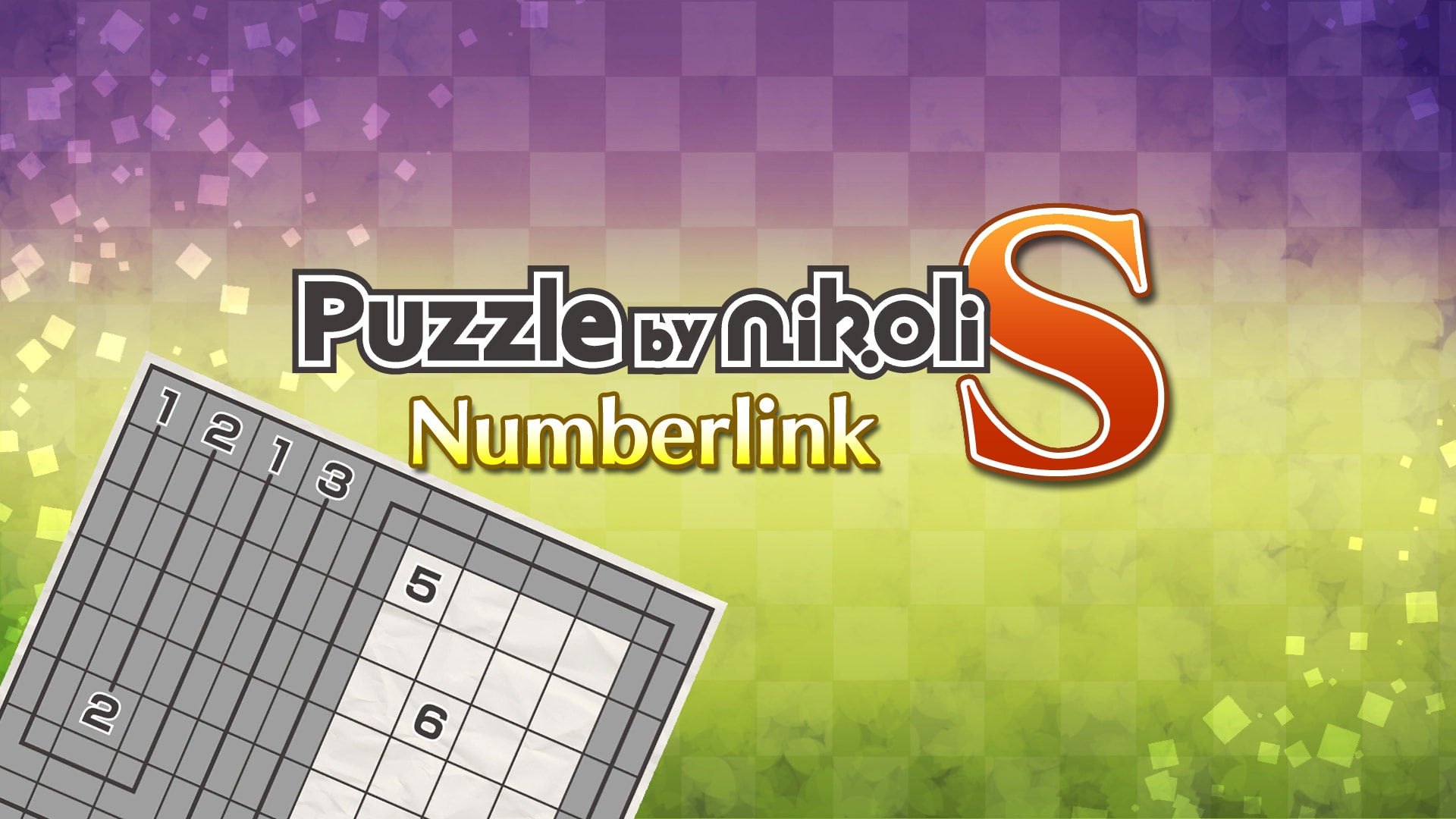 Puzzle by Nikoli S Numberlink