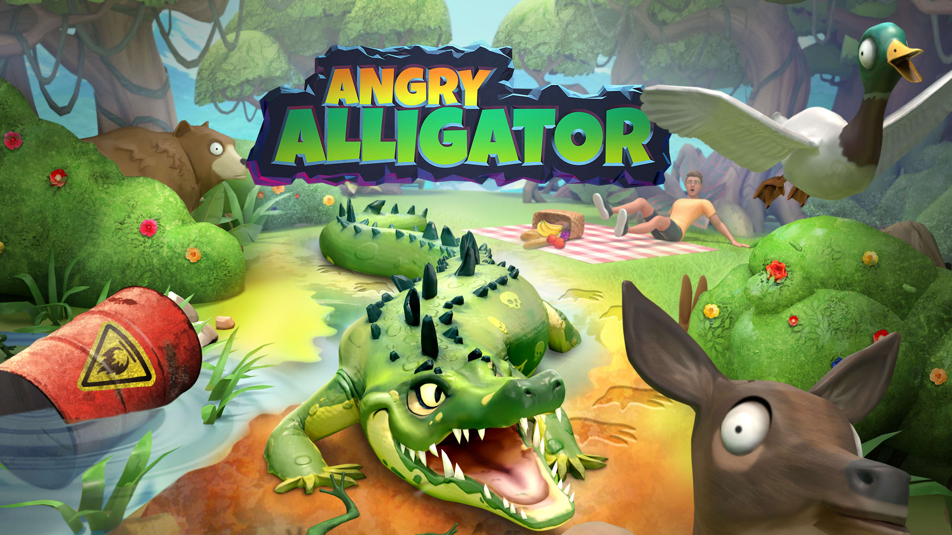 Angry Alligator