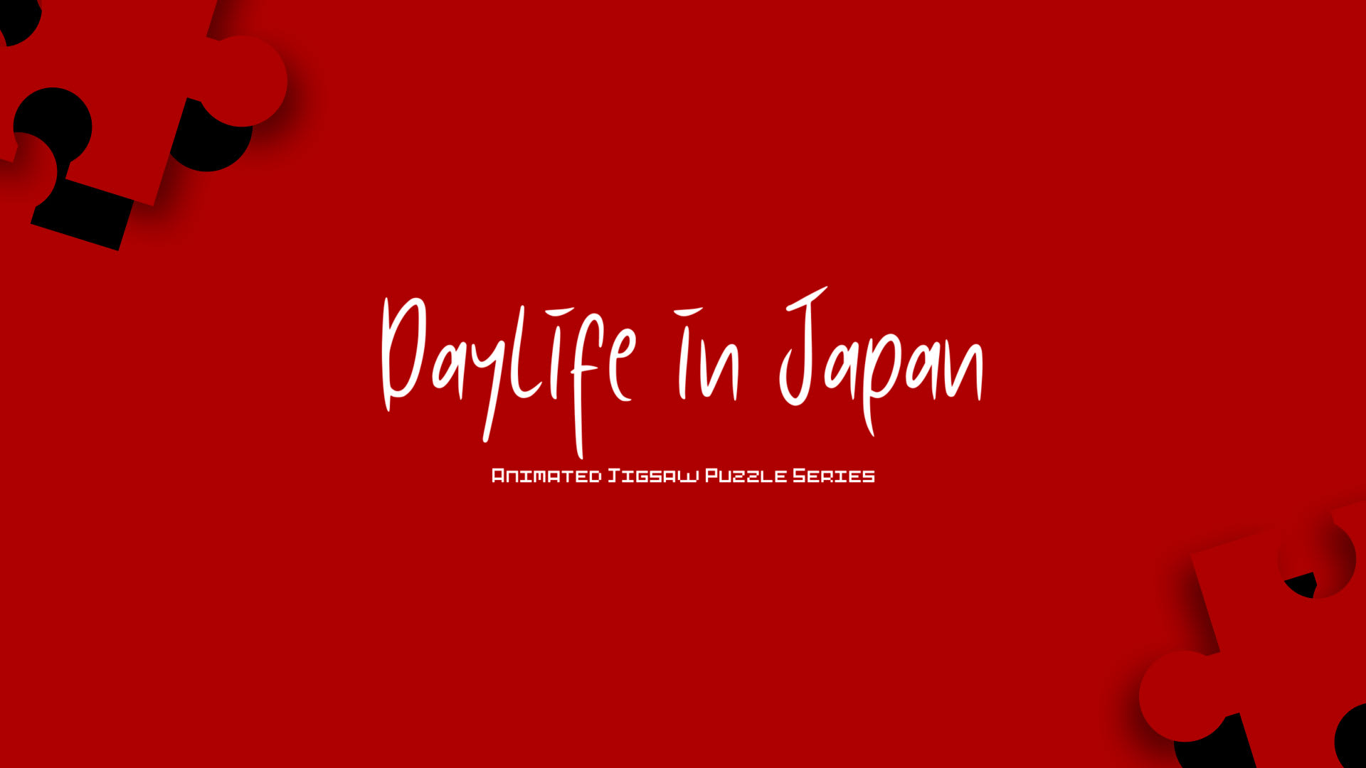 Daylife in Japan - Animated Jigsaw Puzzle Series