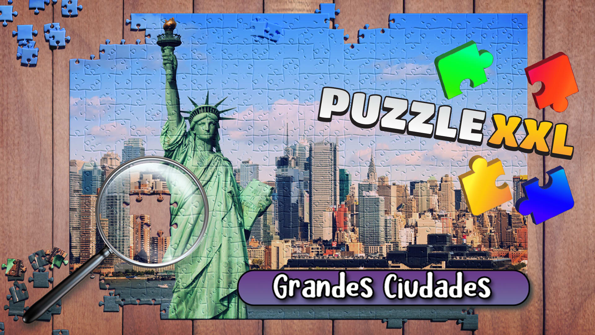 Puzzle XXL: Grandes Ciudades
