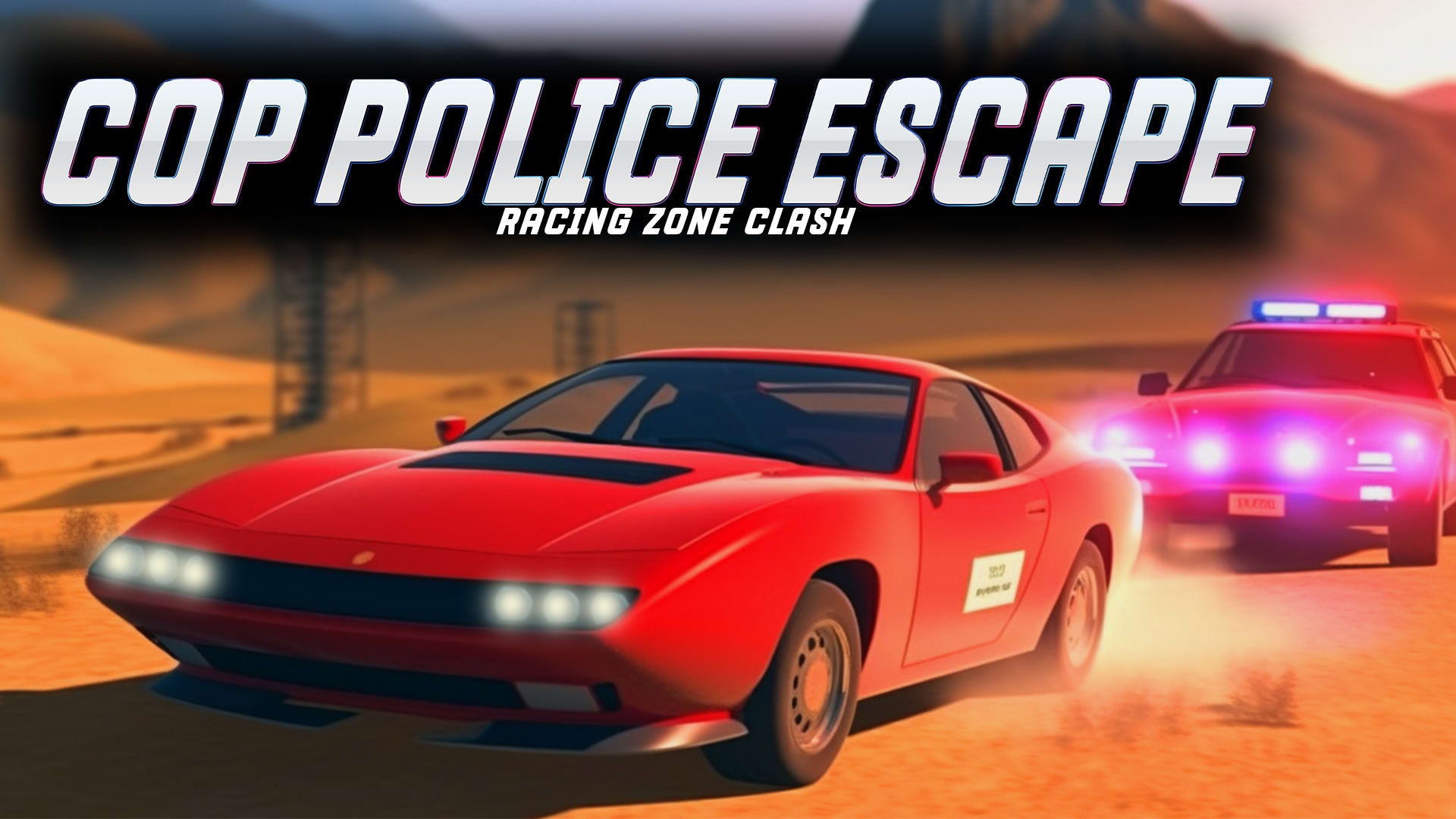 Cop Police Escape Racing Zone Clash