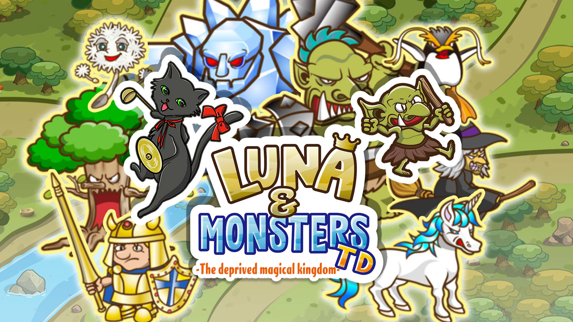 Luna & Monsters Tower Defense -The deprived magical kingdom-