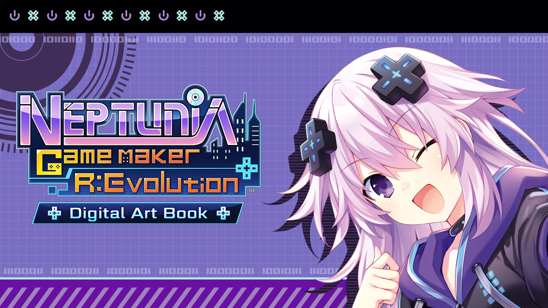 Neptunia Game Maker R:Evolution Digital Art Book for Nintendo Switch ...