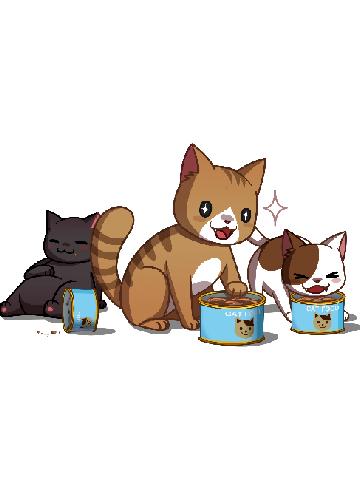 PuzzlePet: Feed Your Cat