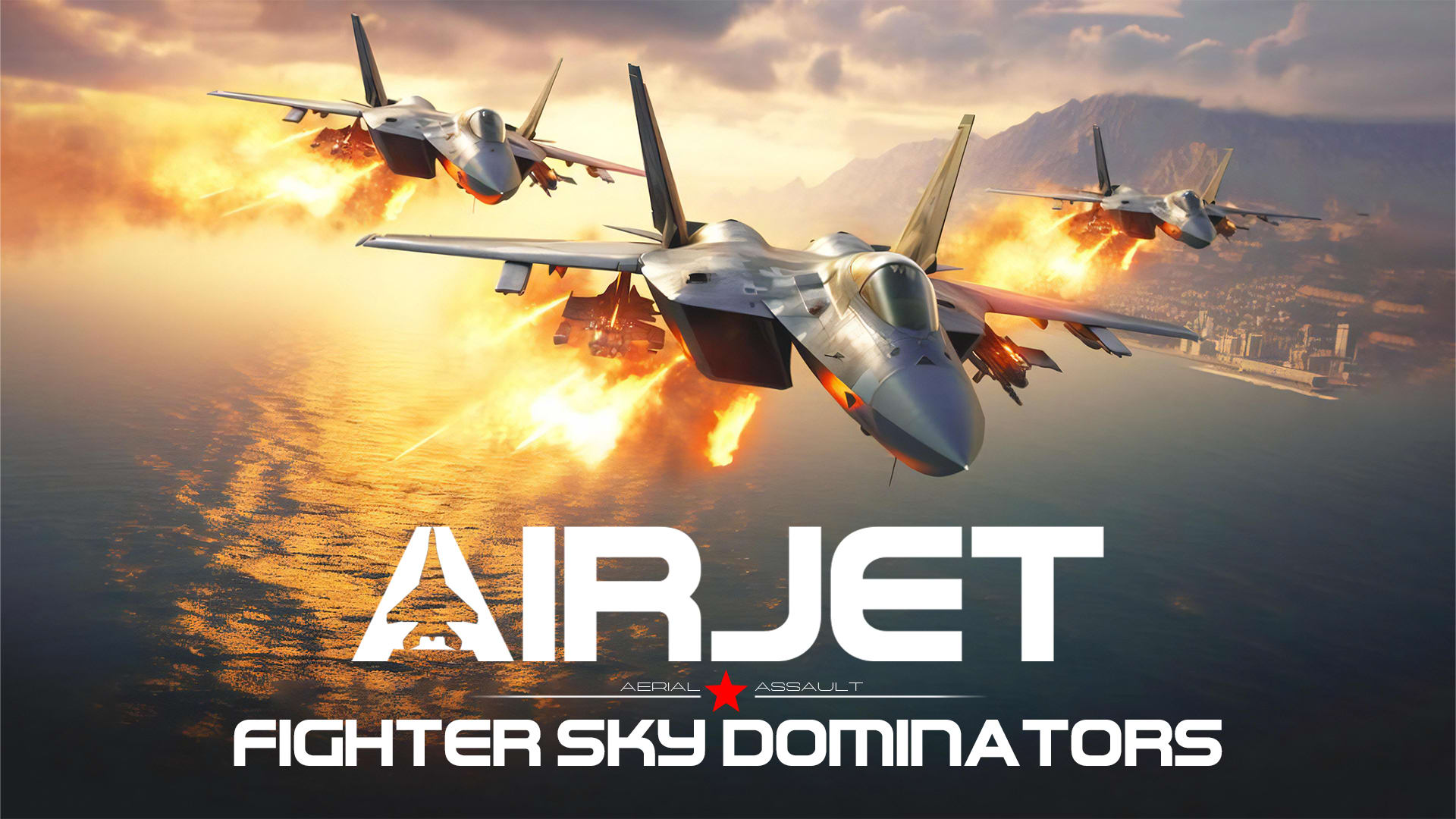 AirJet Fighter Sky Dominators: Aerial Assault
