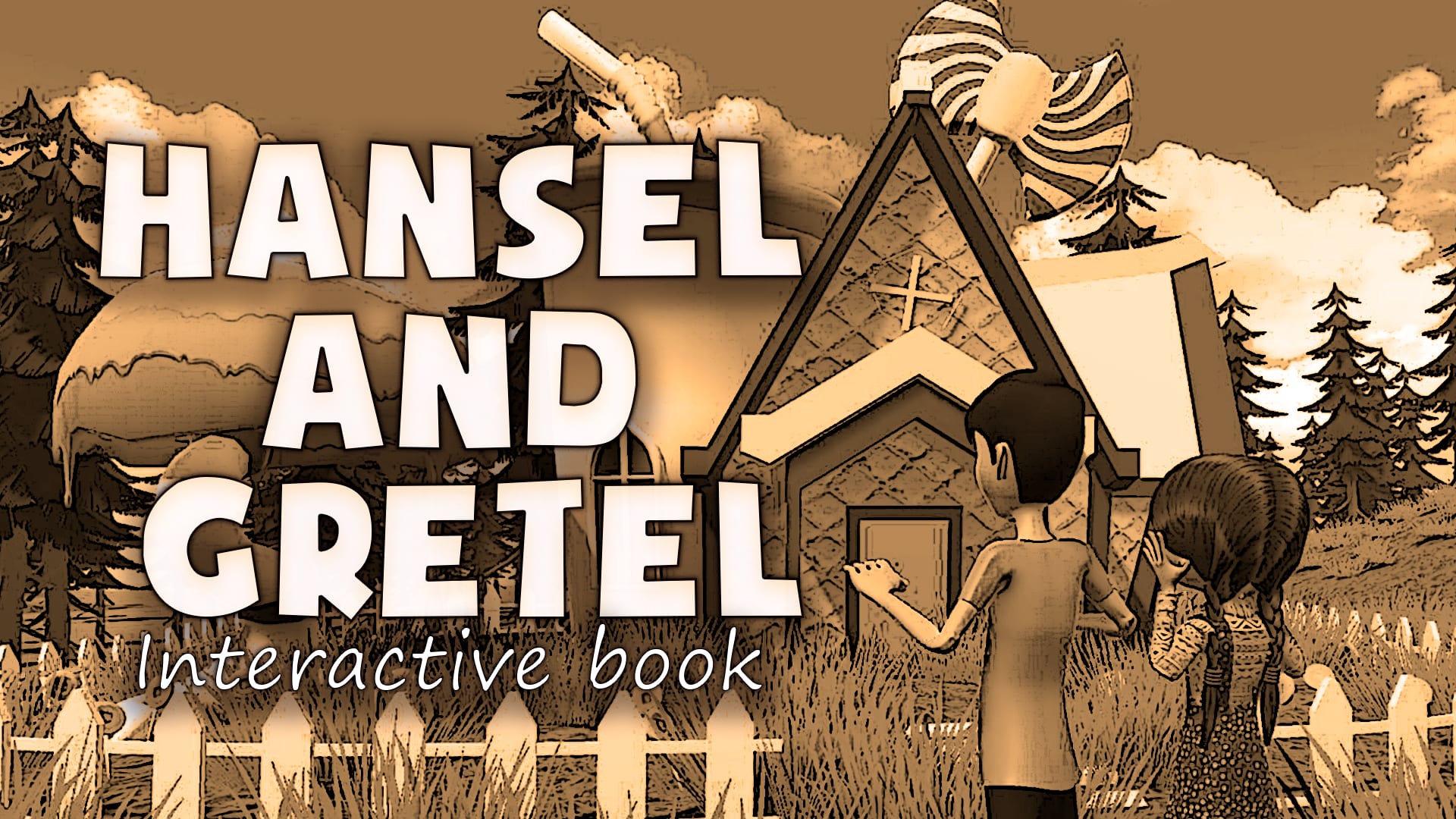 Hansel and Gretel: Interactive Book