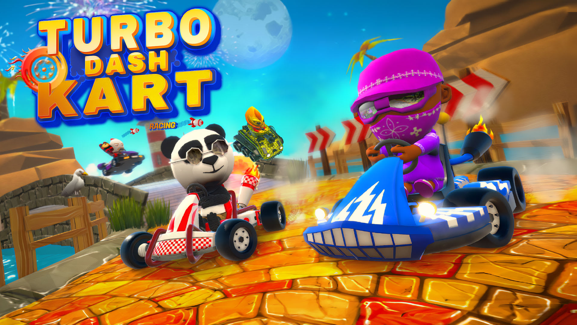 Turbo Dash Kart Racing