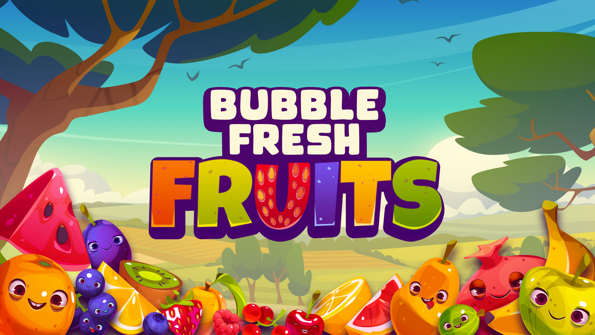 Bubble Fresh Fruits