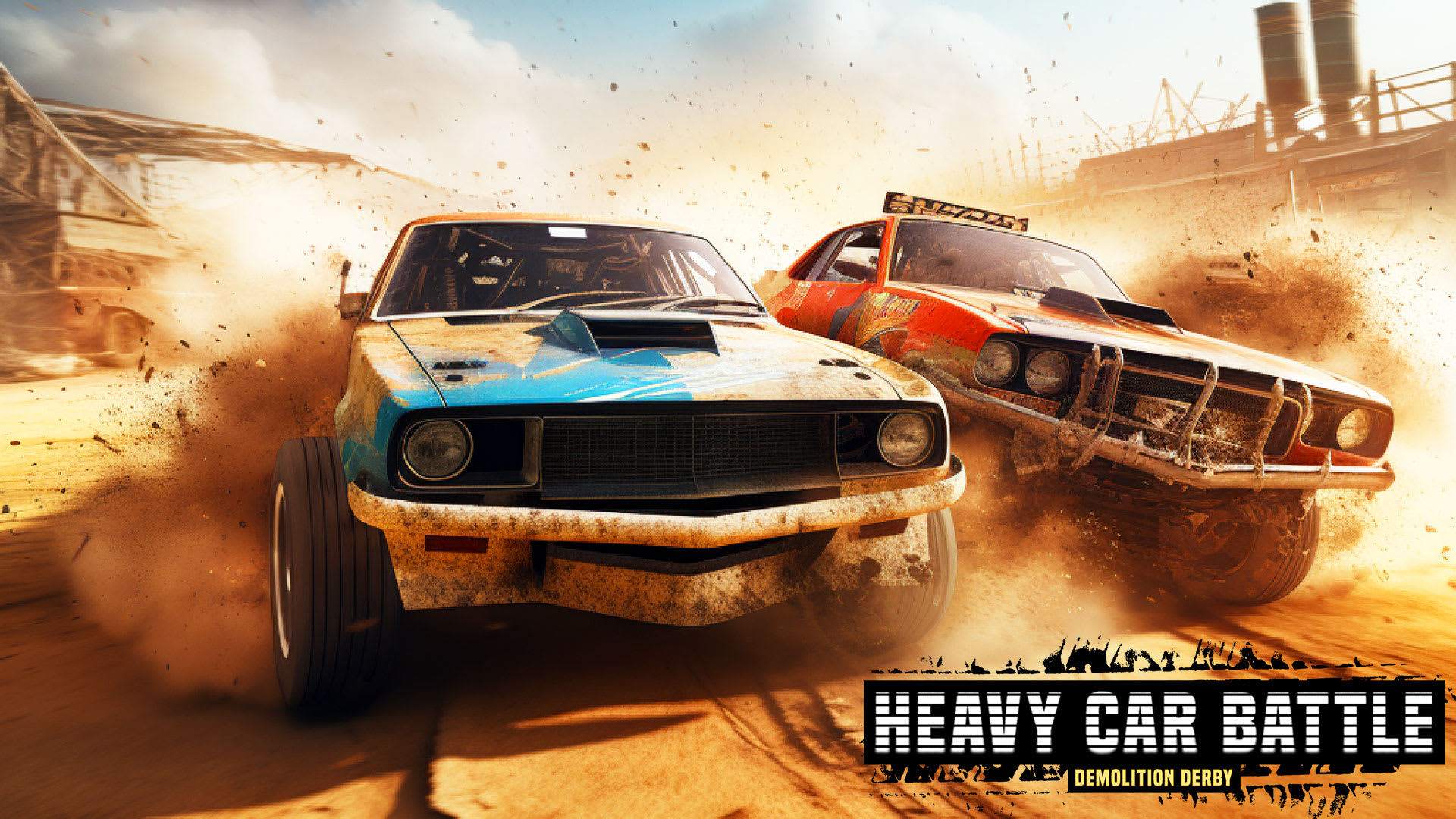 Heavy Car Battle - Demolition Derby