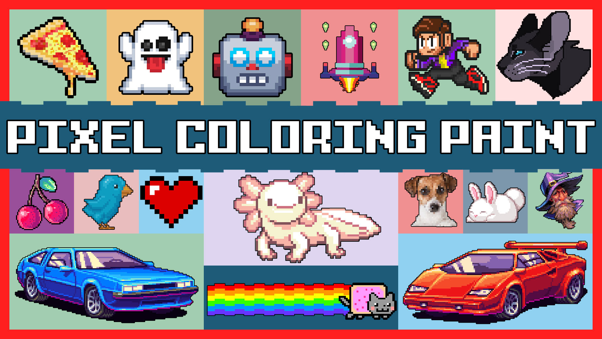 Pixel Coloring Paint