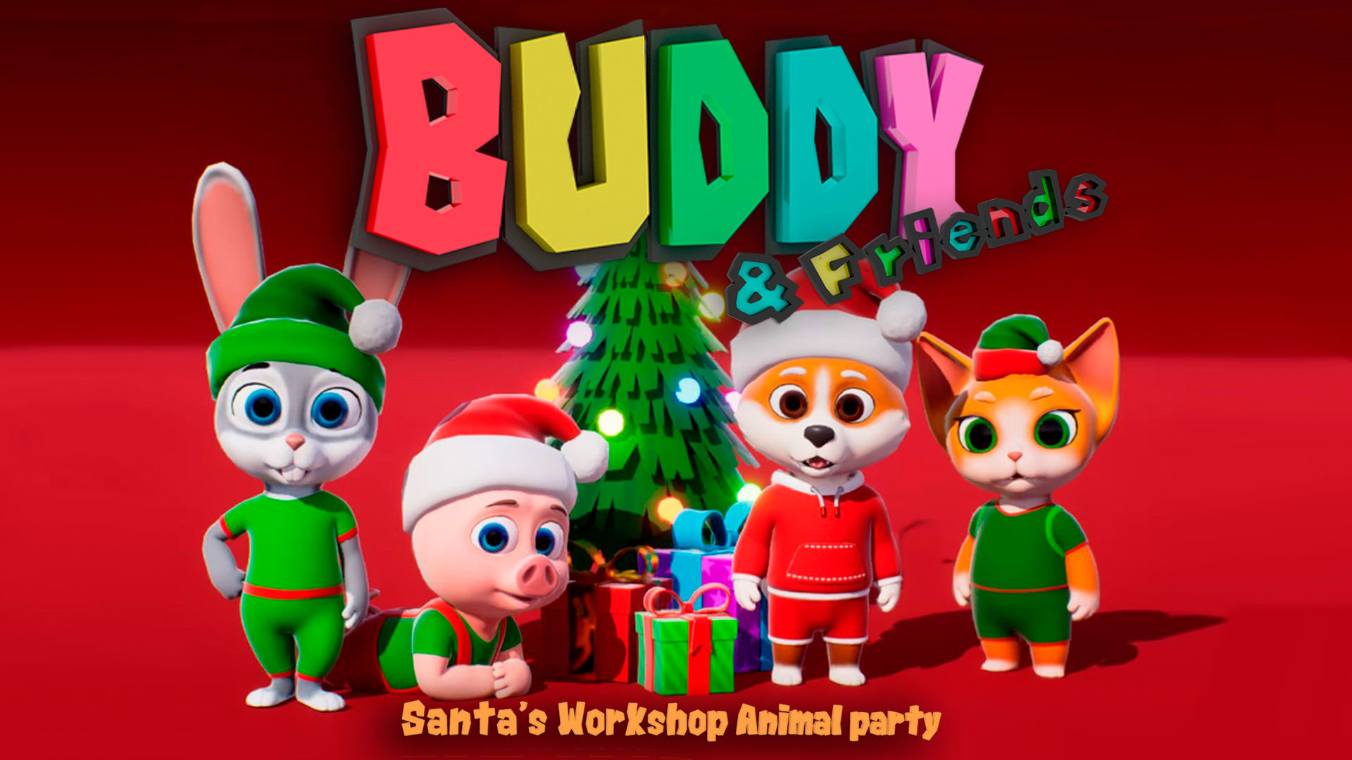 Buddy & Friends: Santa's Workshop Animal Party