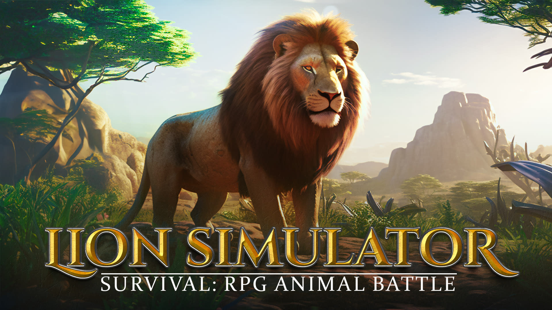 Lion Simulator Survival: RPG Animal Battle 