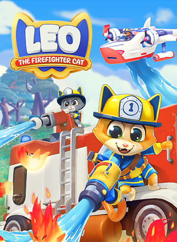 Leo: The Firefighter Cat