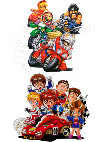Classic Racing Pack: Moto Roader MC + Rider's Spirits para Nintendo ...