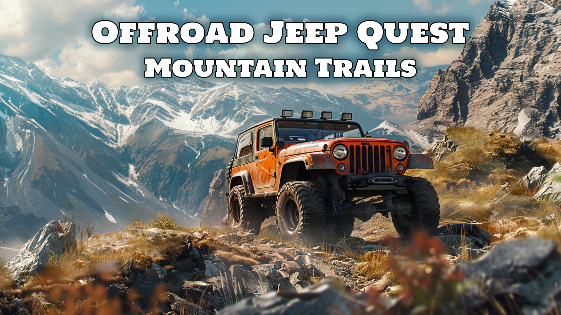 Offroad Jeep Quest: Mountain Trails