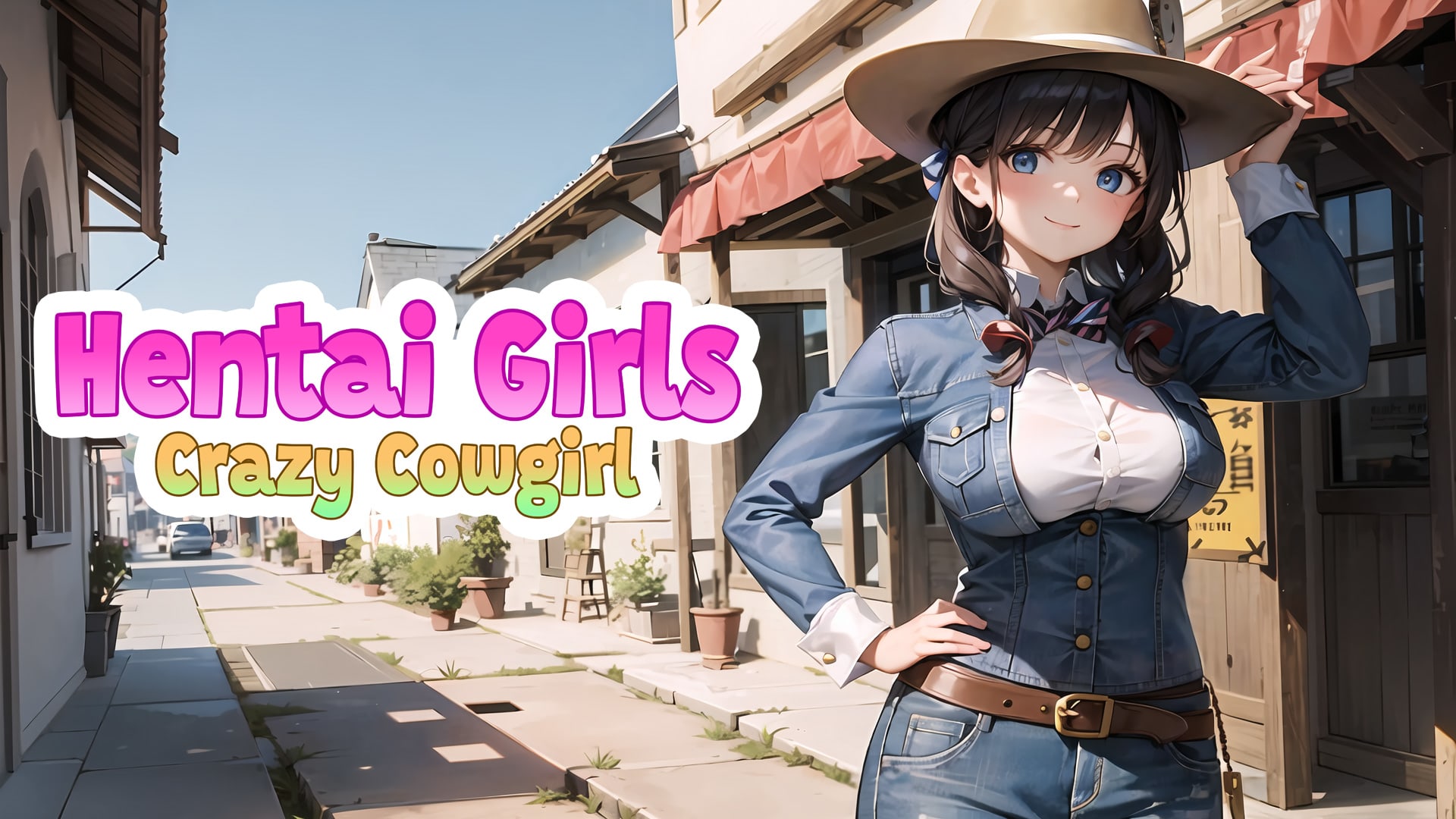 Hentai Girls: Crazy Cowgirl