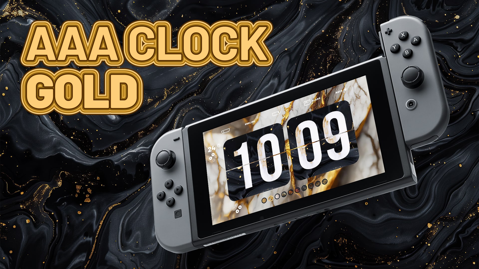 AAA Clock Gold