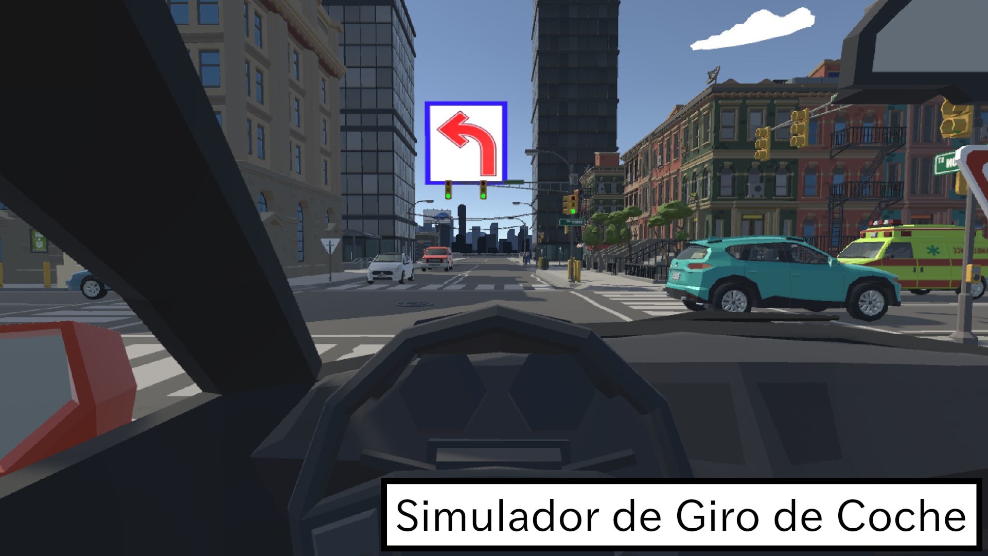 Simulador de Giro de Coche