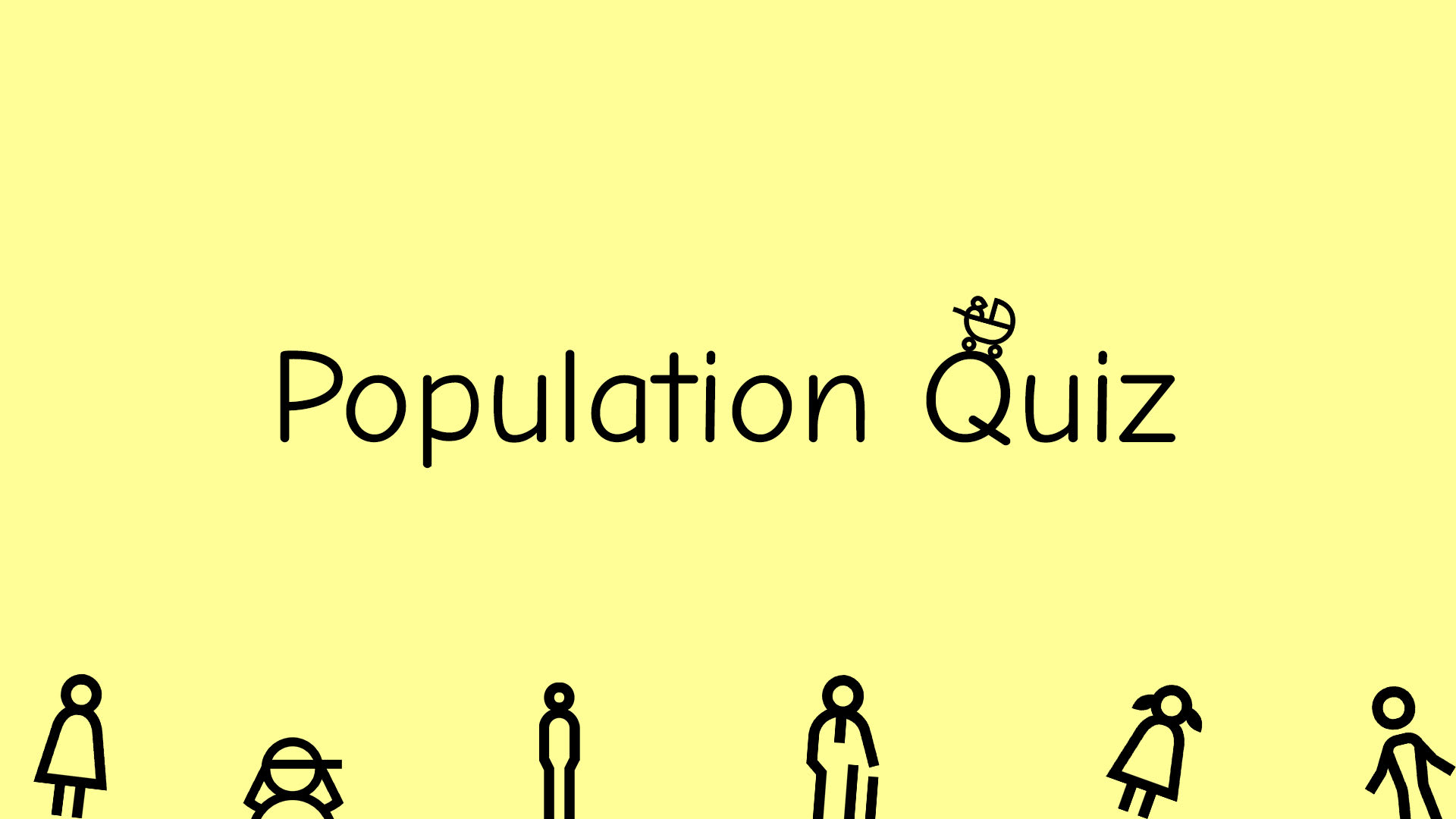 Population Quiz