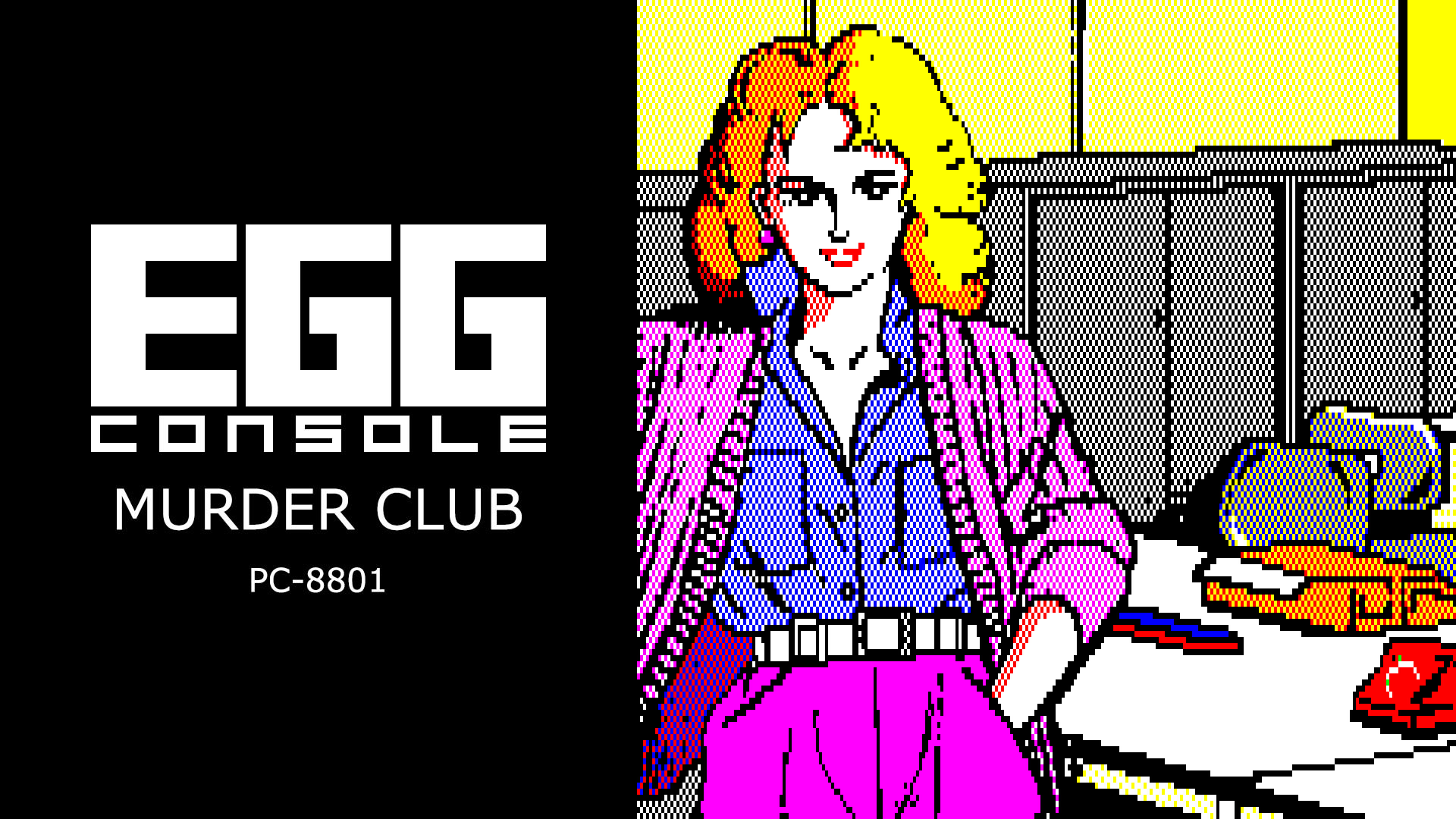 EGGCONSOLE MURDER CLUB PC-8801