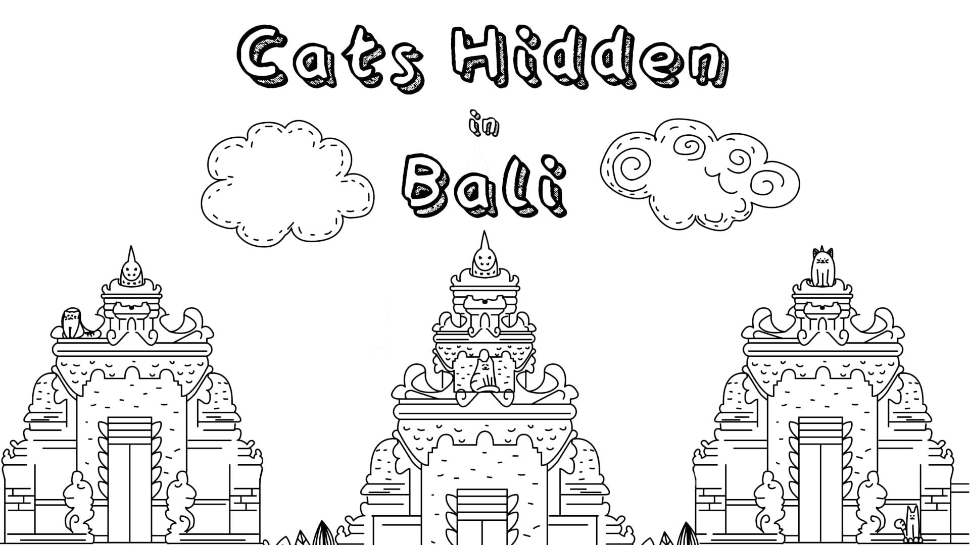 Cats Hidden in Bali