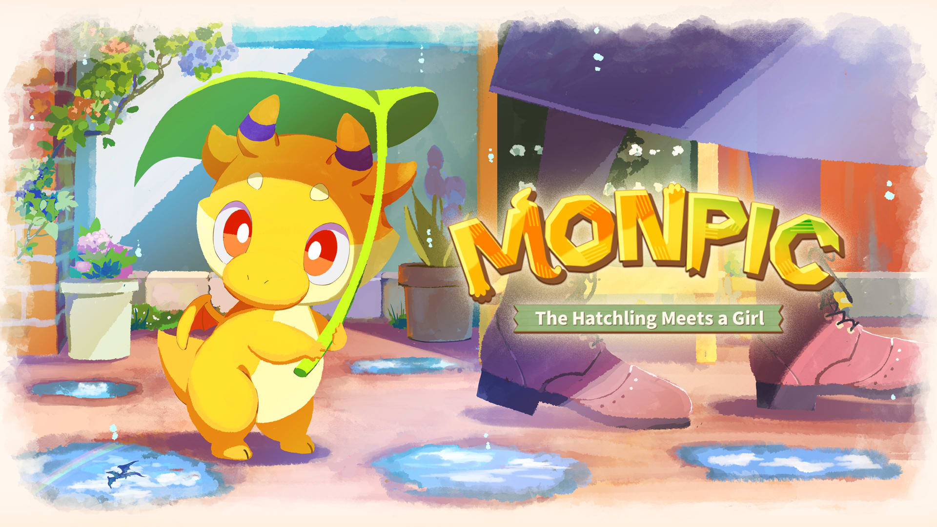 MONPIC -The Hatchling Meets a Girl-