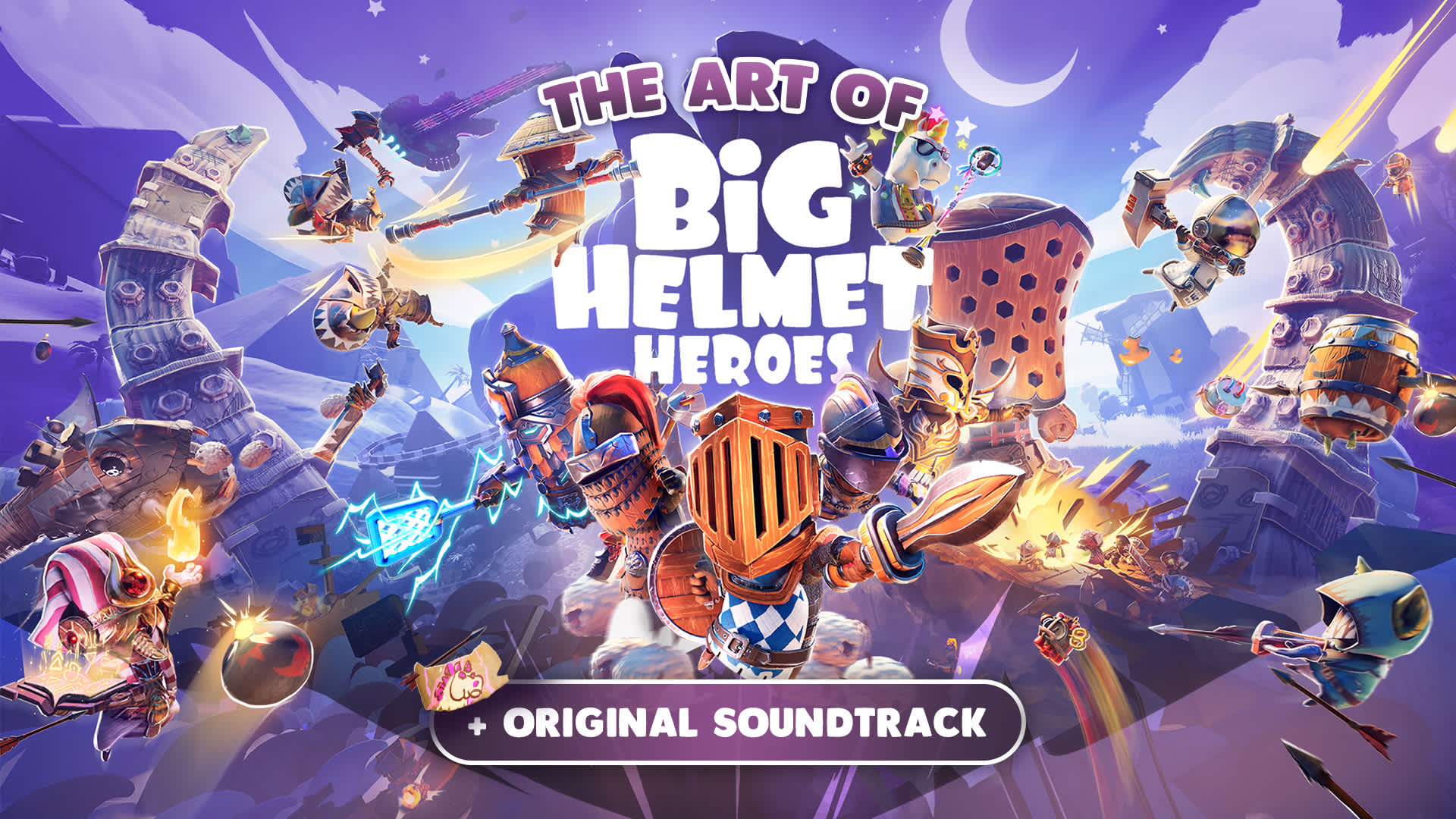 The Art of Big Helmet Heroes + Original Soundtrack