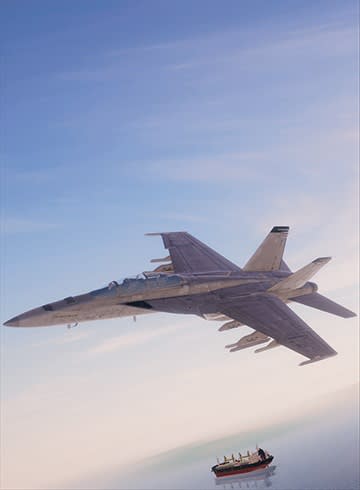 Airplane Flight Simulator : Combat Zone