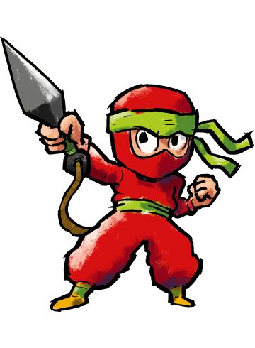 Chibi Ninja Shino-kun Treasure of Demon Tower
