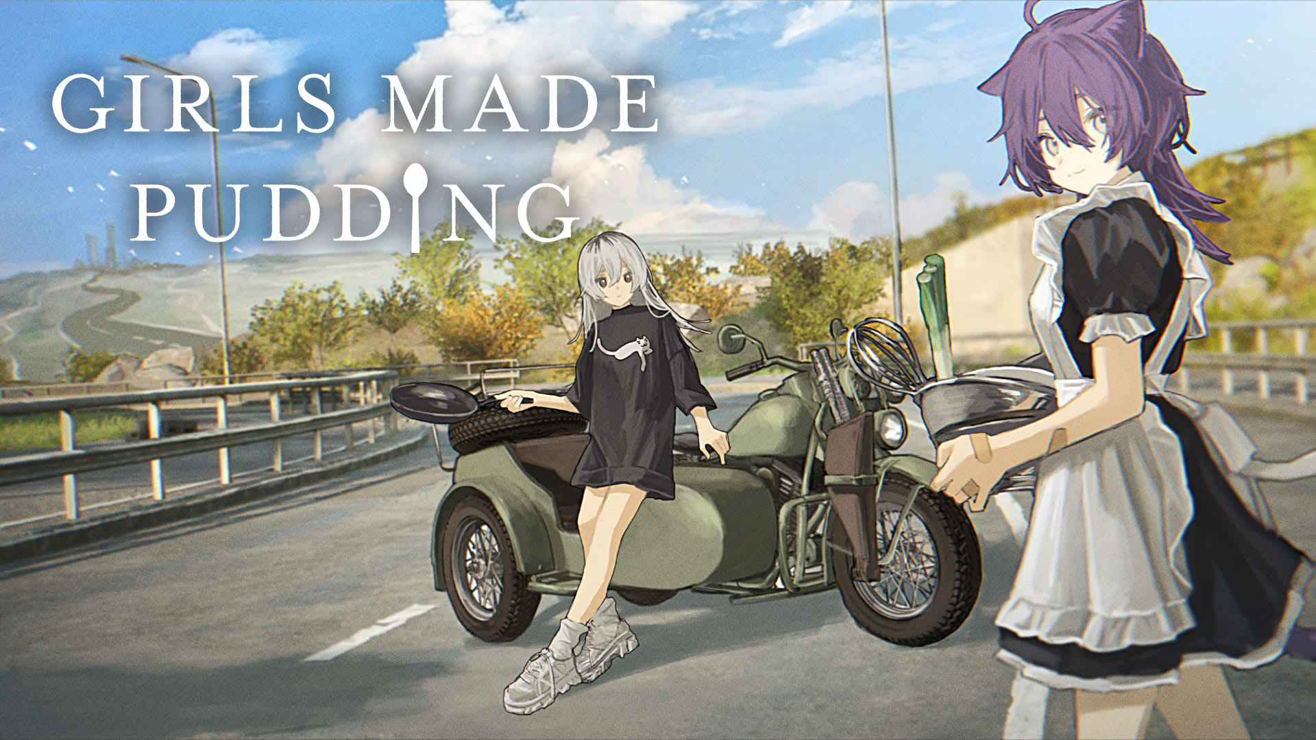 GIRLS MADE PUDDING