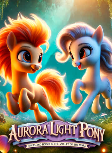 Aurora Light Pony: Ponies and Horses in the Valley of Stars