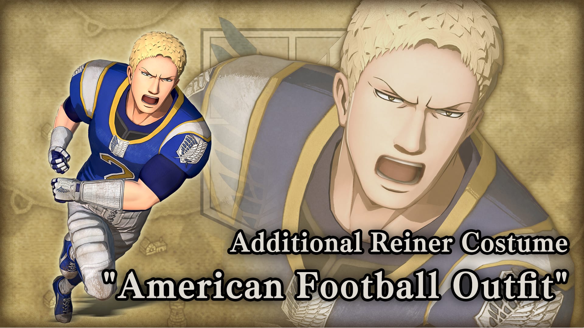 Roupa adicional para Reiner, American Football