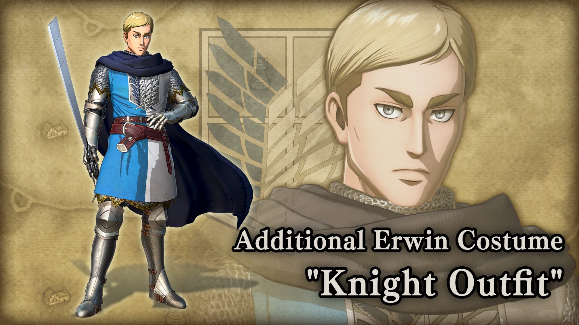 Roupa adicional para Erwin, Knight