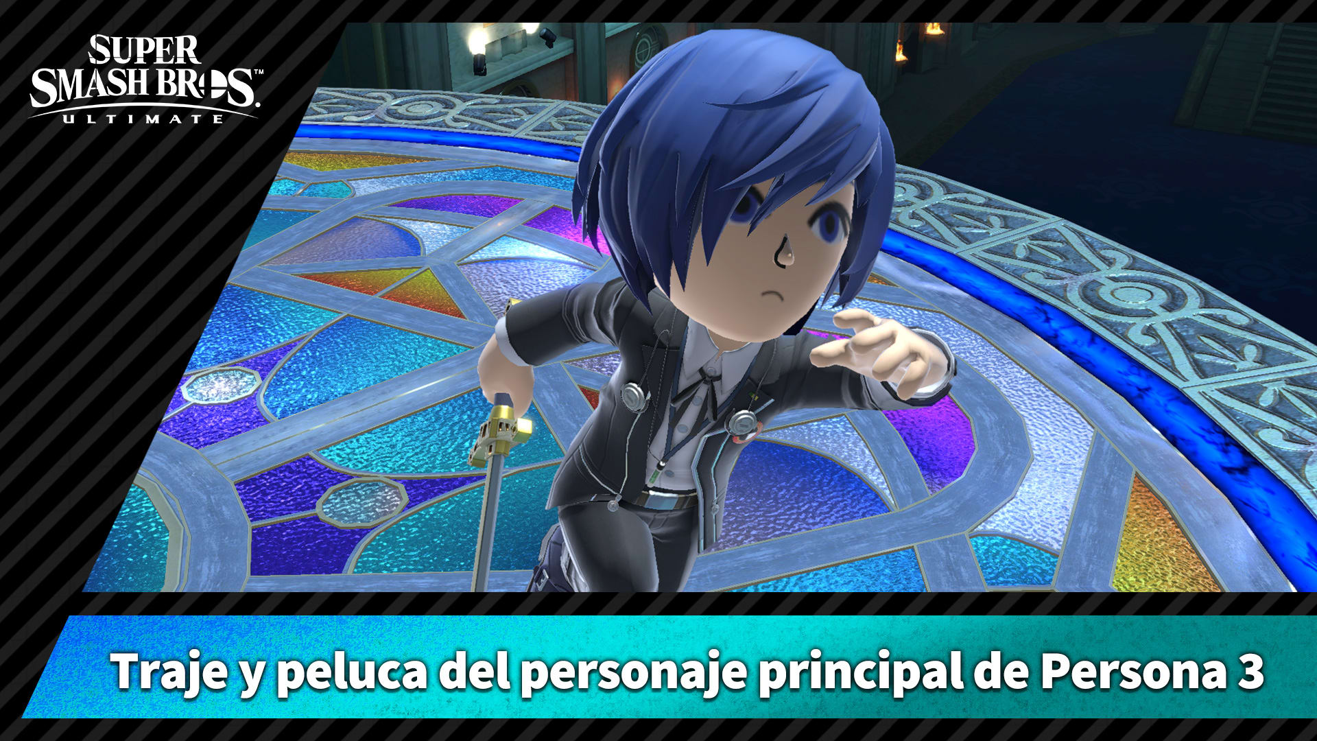 【Disfraz】Traje y peluca del personaje principal de Persona 3