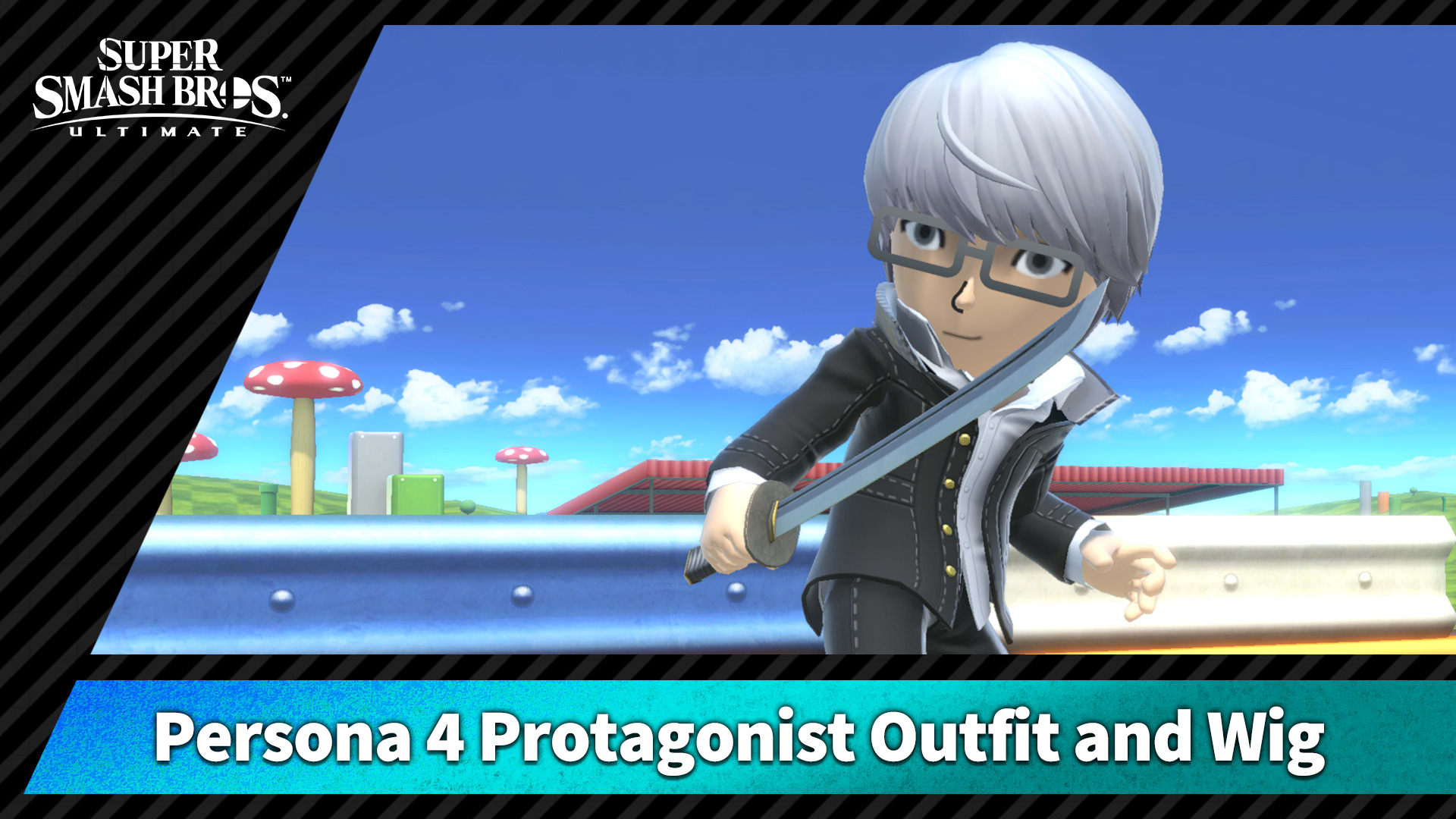 【Costume】Persona 4 Protagonist Outfit and Wig