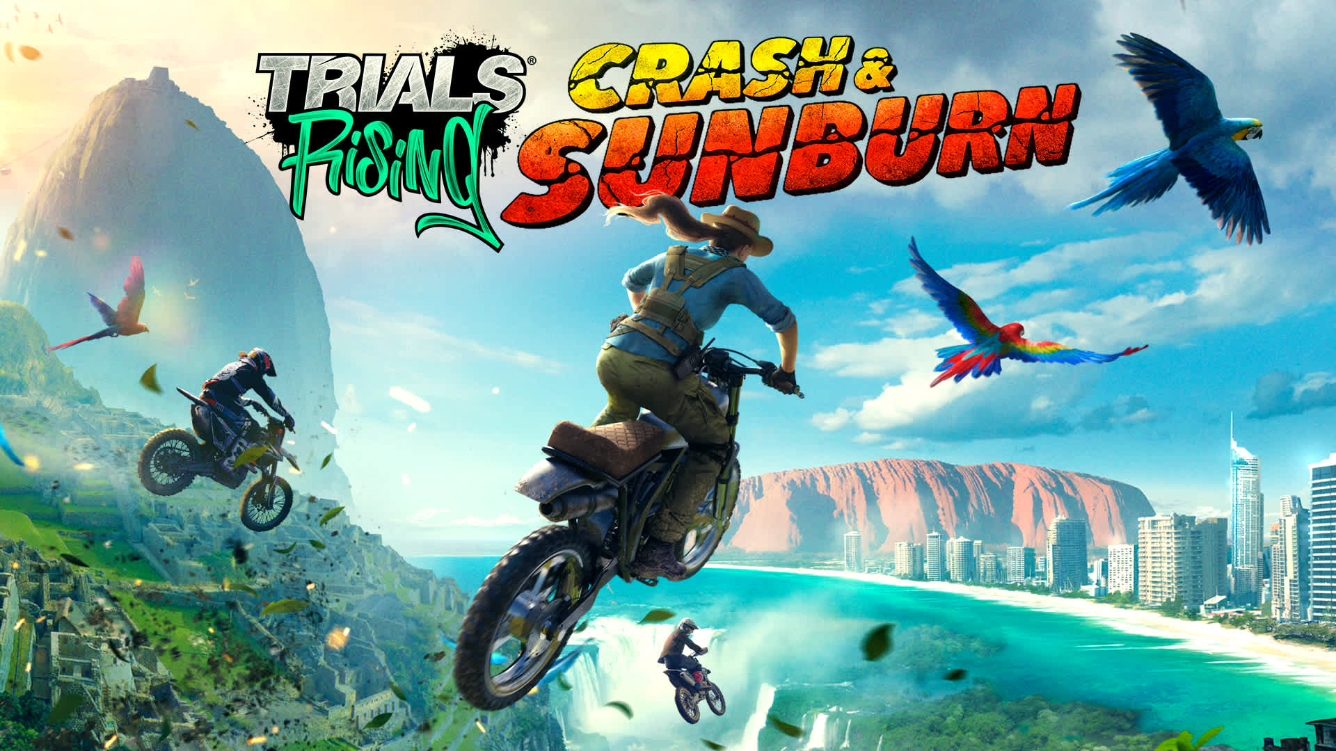 Trials Rising - Crash and Sunburn