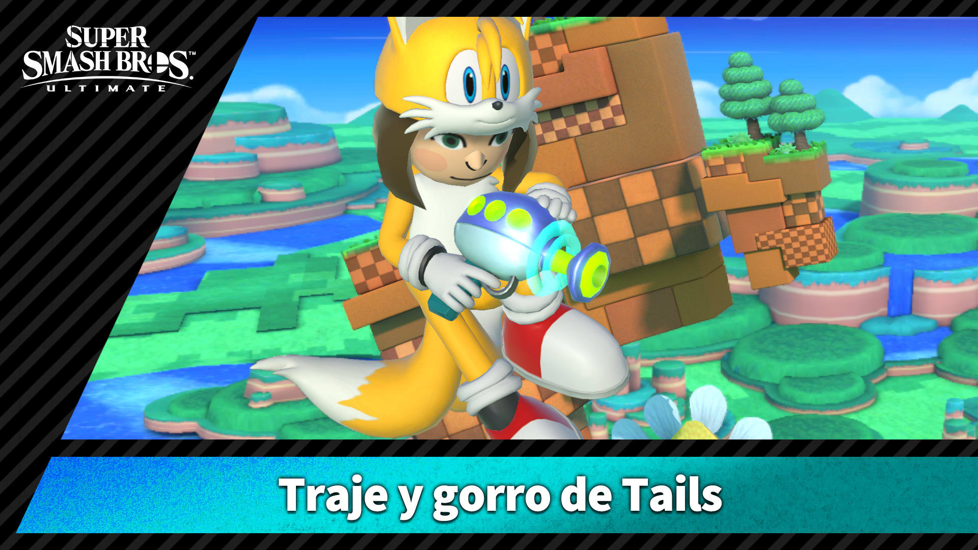 【Disfraz】Traje y gorro de Tails